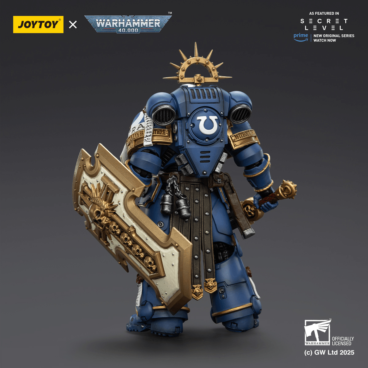 Ultramarines Torvald with Power Sword, Stormshield and Bolt Pistol | 6927054402809