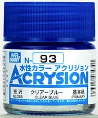 Mr Hobby Acrysion N93 - Clear Blue (Gloss/Primary) | 4973028034301