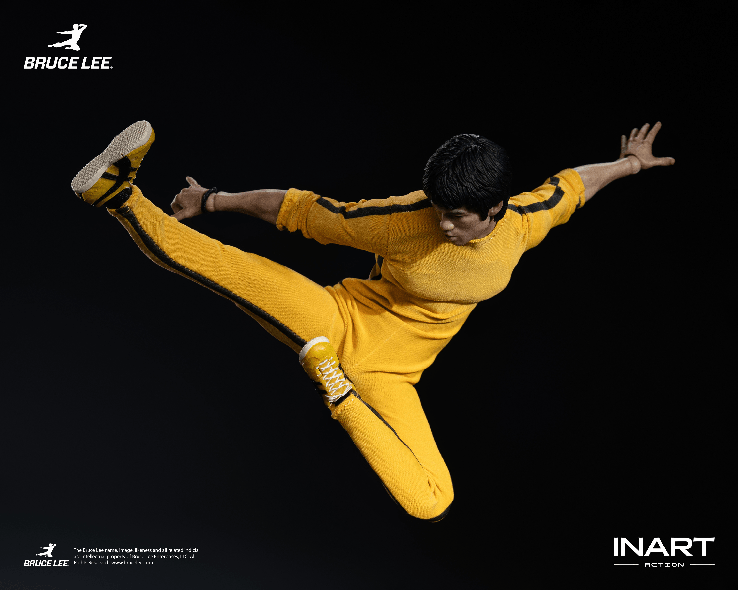 INART - Bruce Lee (Yellow Jumpsuit) 1/12 Collectible Figure