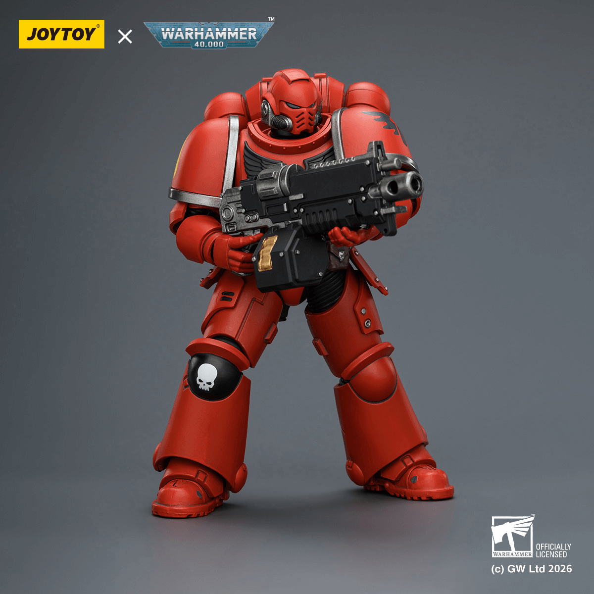 Blood Angels Intercessor with Bolt Rifle, Bolt Pistol and Chainsword | 6927054403820