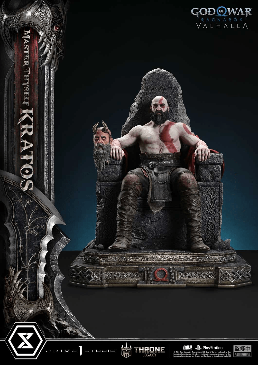 Throne Legacy God of War: Ragnarok Master Thyself Kratos Bonus Version | 4582647123398