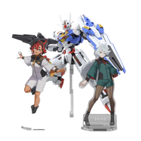 GUNPLA PACKAGE ART ACRYLIC STAND (SULETTA X6 MIORINE x4) | 4573102656063
