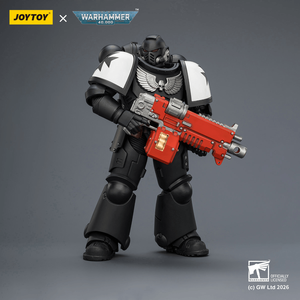 Black Templars Intercessor with Bolt Rifle, Bolt Pistol and Chainsword | 6927054403905