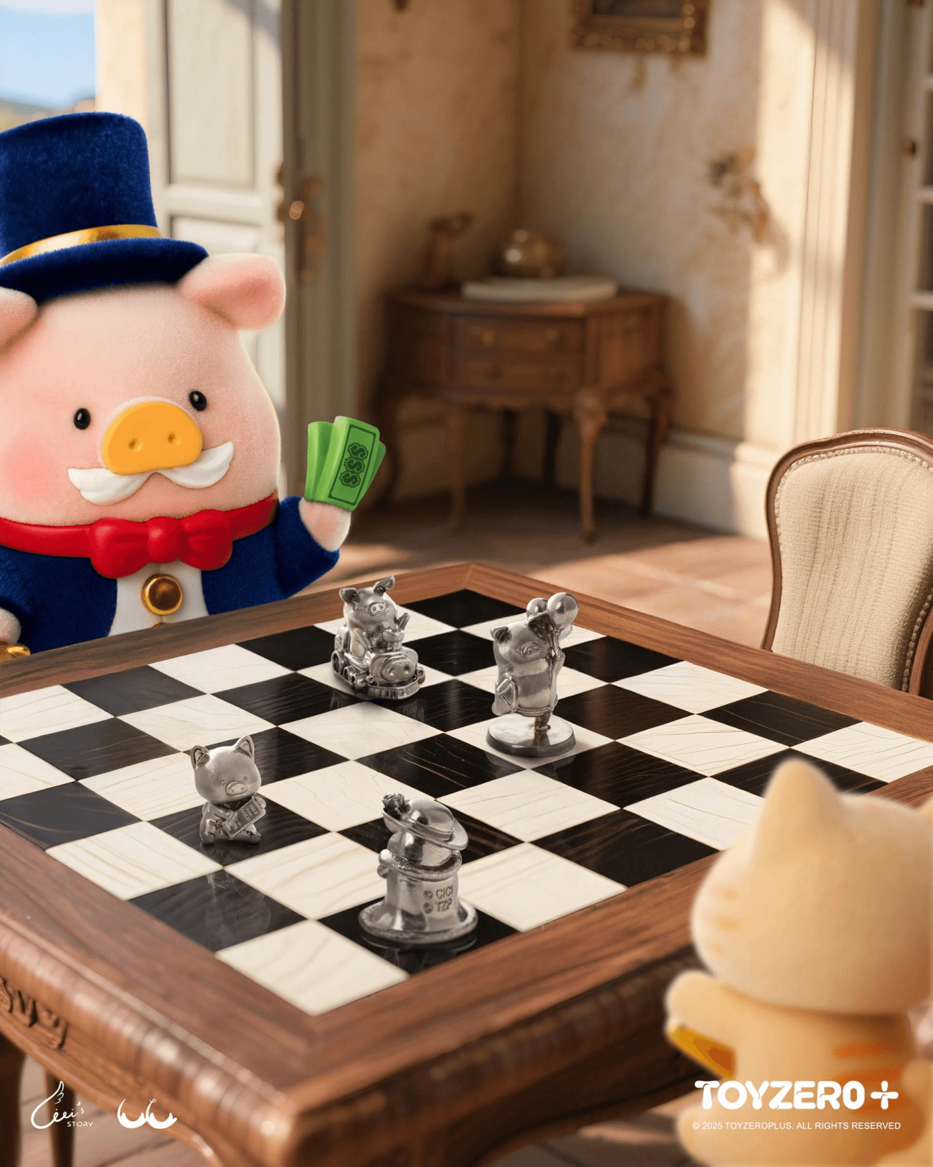 LuLu The Piggy - Rolling Rich Token Set | 6978531761285