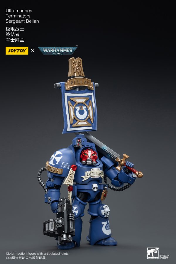 Joy Toy Ultramarines Terminators Sergeant Bellan(6973130376663)(6973130376663)
