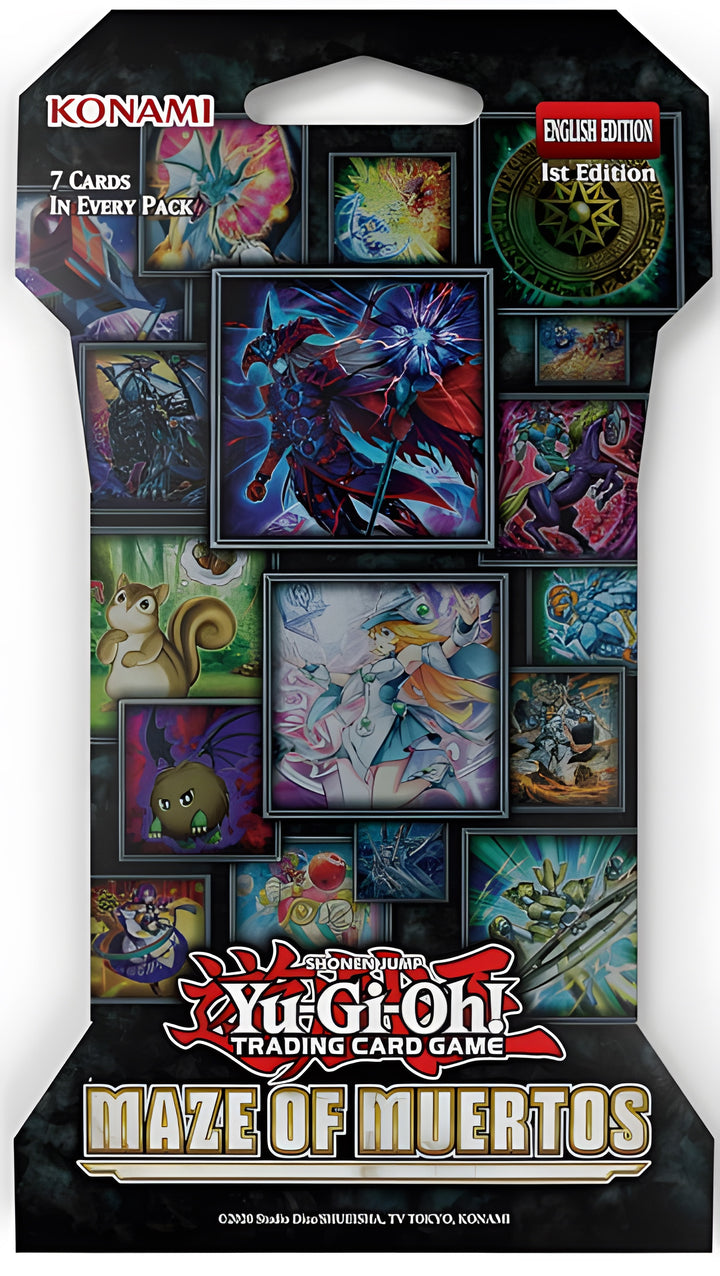 Blister YGO Maze of Muertos