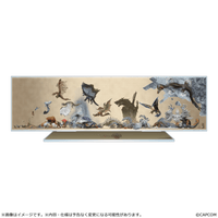 Monster Hunter Wilds Monster Size Comparison Acrylic Stand | 4976219140140