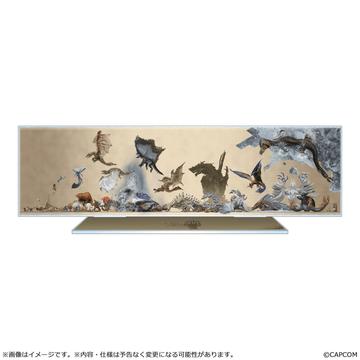 Monster Hunter Wilds Monster Size Comparison Acrylic Stand | 4976219140140
