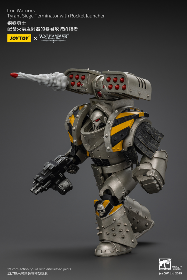 JOYTOY lron Warriors Tyrant Siege Terminator with Rocket launcher | 6927054401475