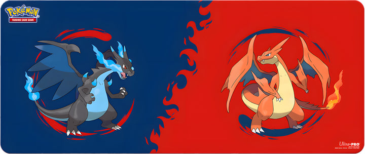 UP Playmat Pokemon Table 6FT MEGA Charizard X & MEGA Charizard Y