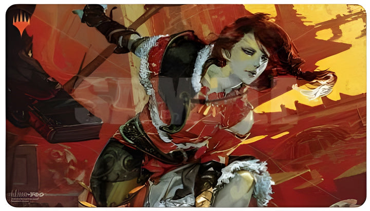 UP Playmat MTG War of the Spark Arlinn KORD