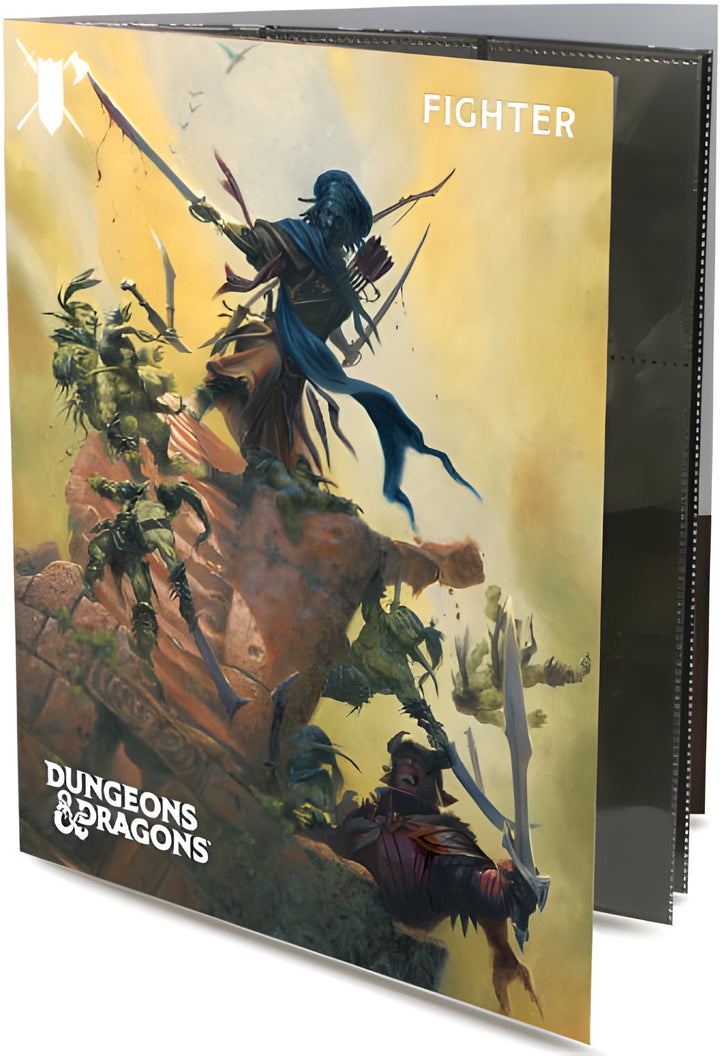 UP Binder DND Class Character Folio - Fighter