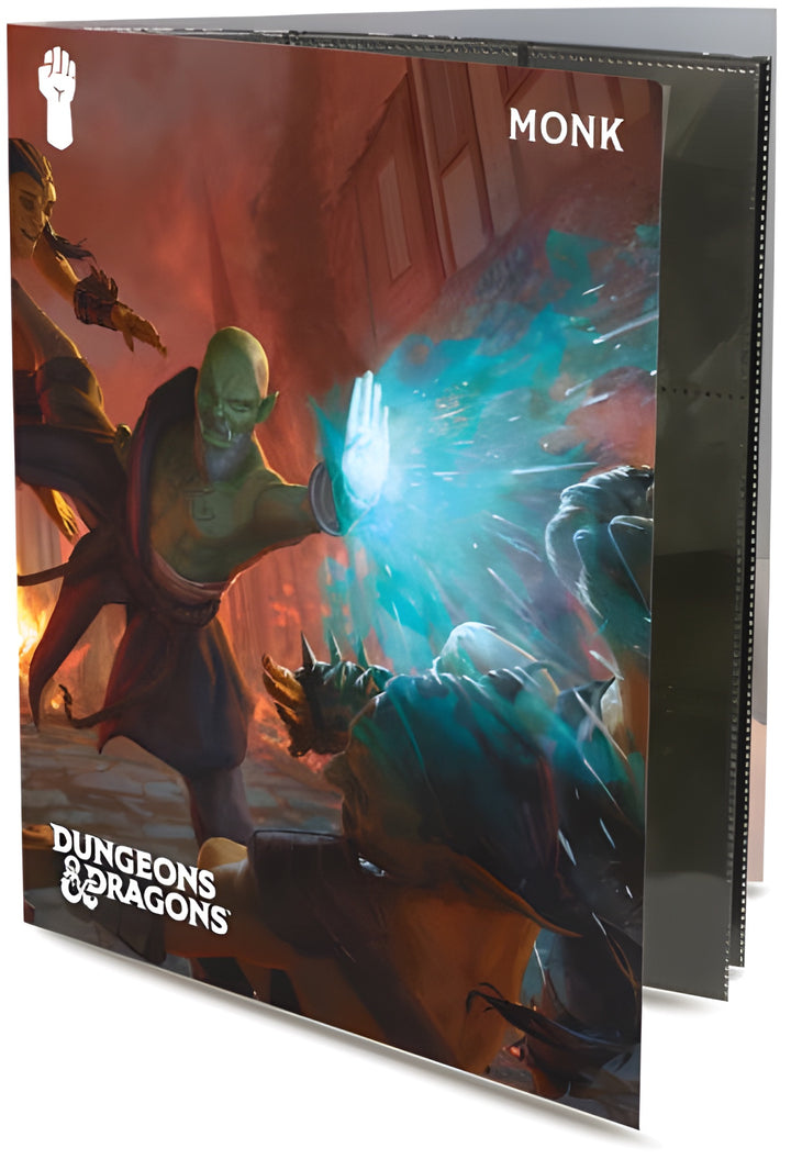 UP Binder DND Class Character Folio - Monk