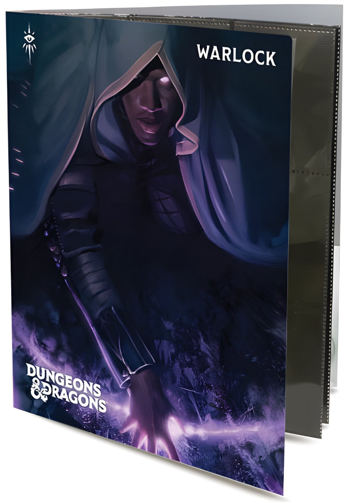 UP Binder DND Class Character Folio - Warlock