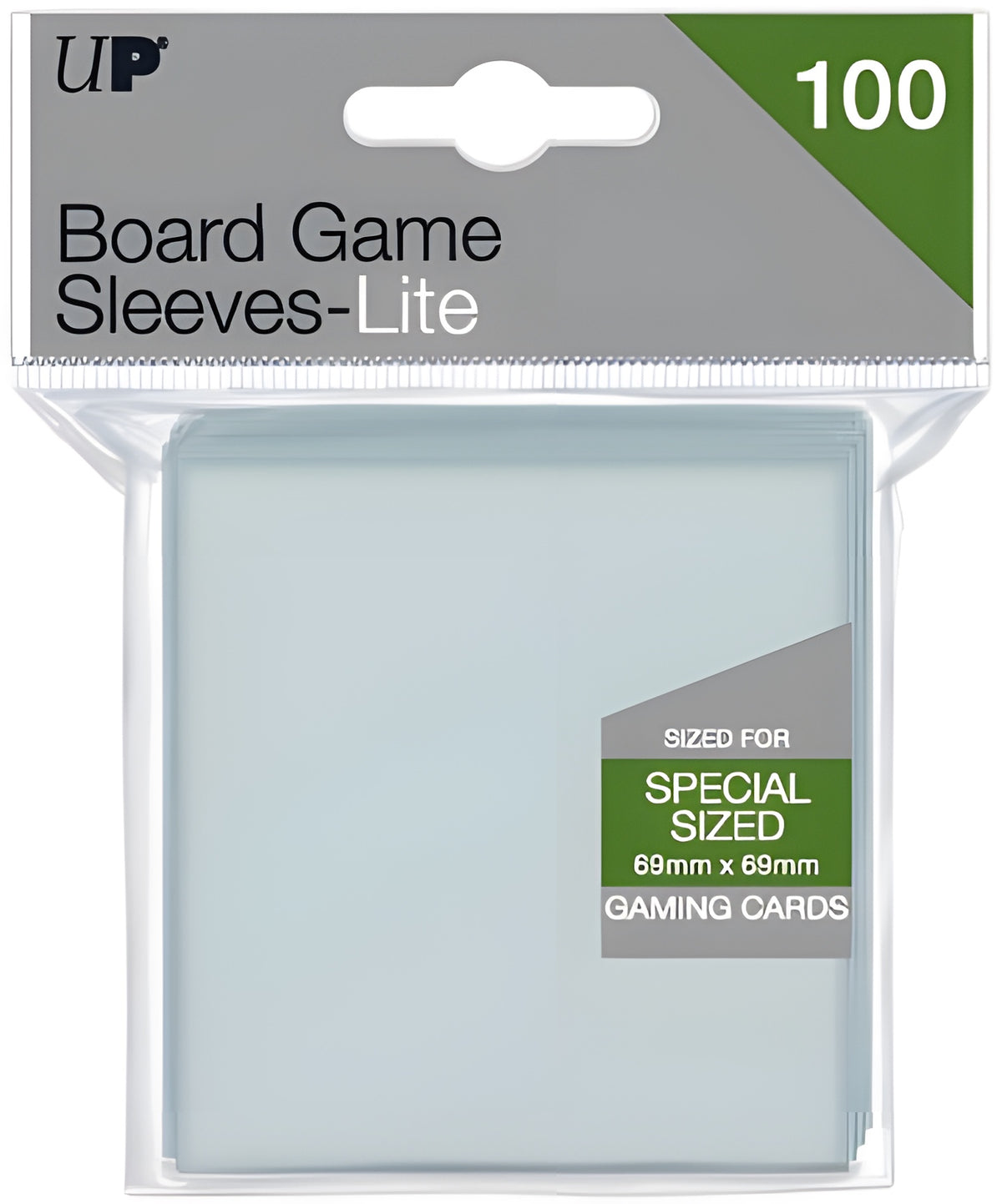 UP BG Lite Sleeves 69MMX69MM 100CT