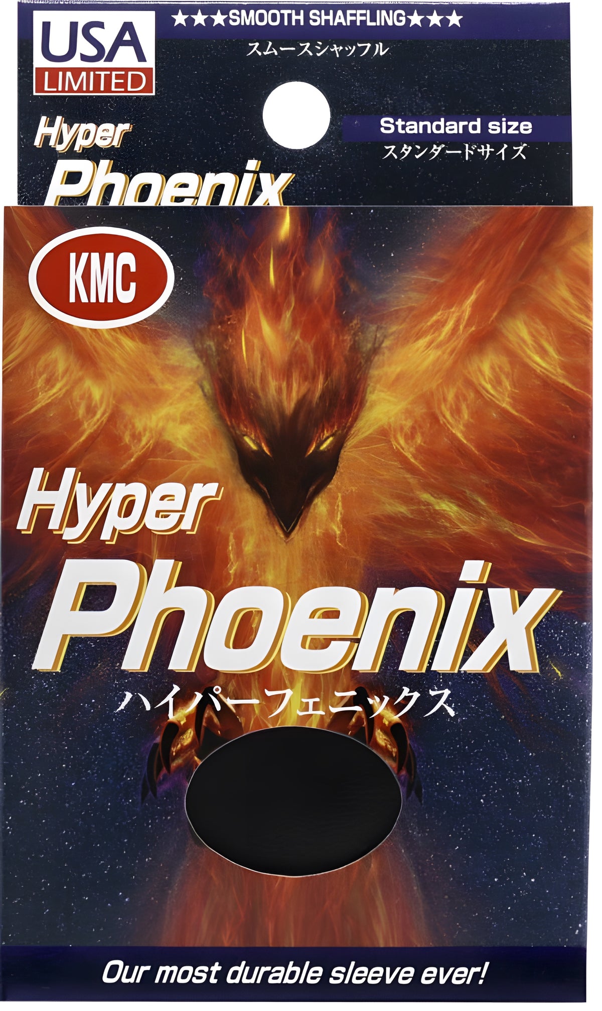 Card Sleeves: Hyper Phoenix- Black