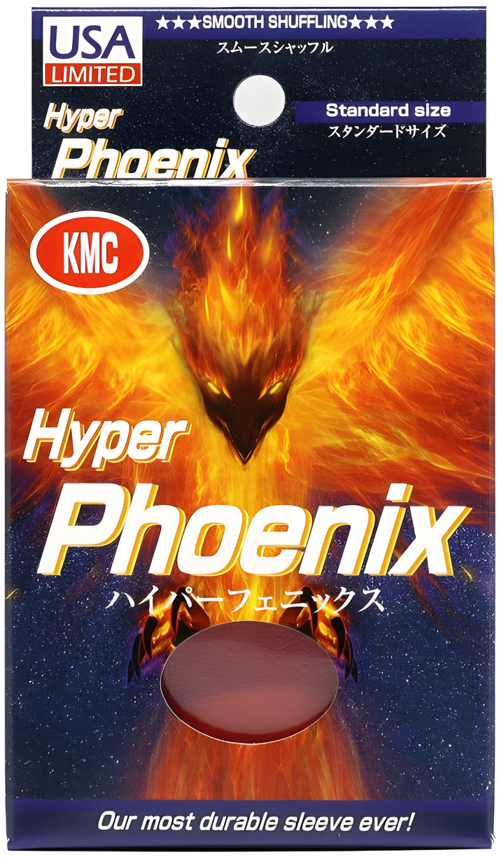 Card Sleeves: Hyper Phoenix- Red