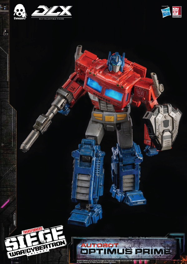 threezero Transformers: War for Cybertron Trilogy - DLX Optimus Prime | 4895250816343
