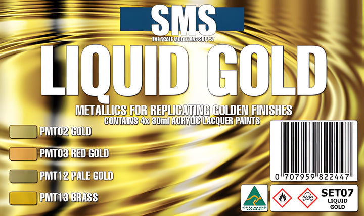 LIQUID GOLD Colour Set