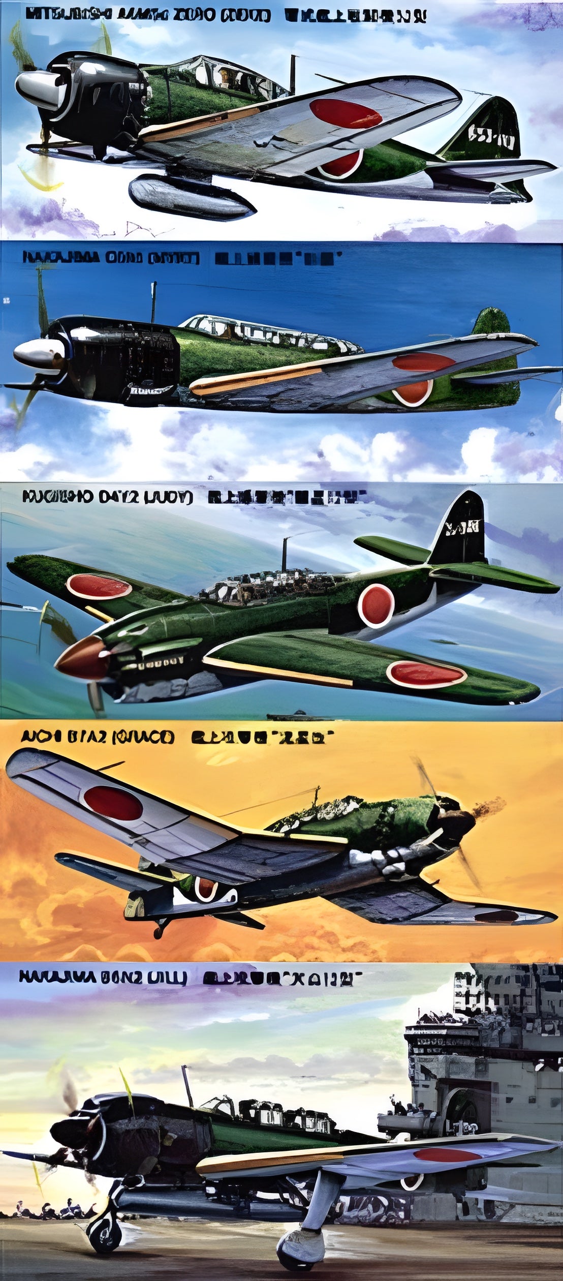[516] 1:700 Japan Naval Plane (Late Version)