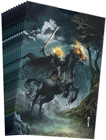 Overpower: Edgar Rice Burroughs and the World Legends Sleeves Titan Shield Headless Horseman 100CT