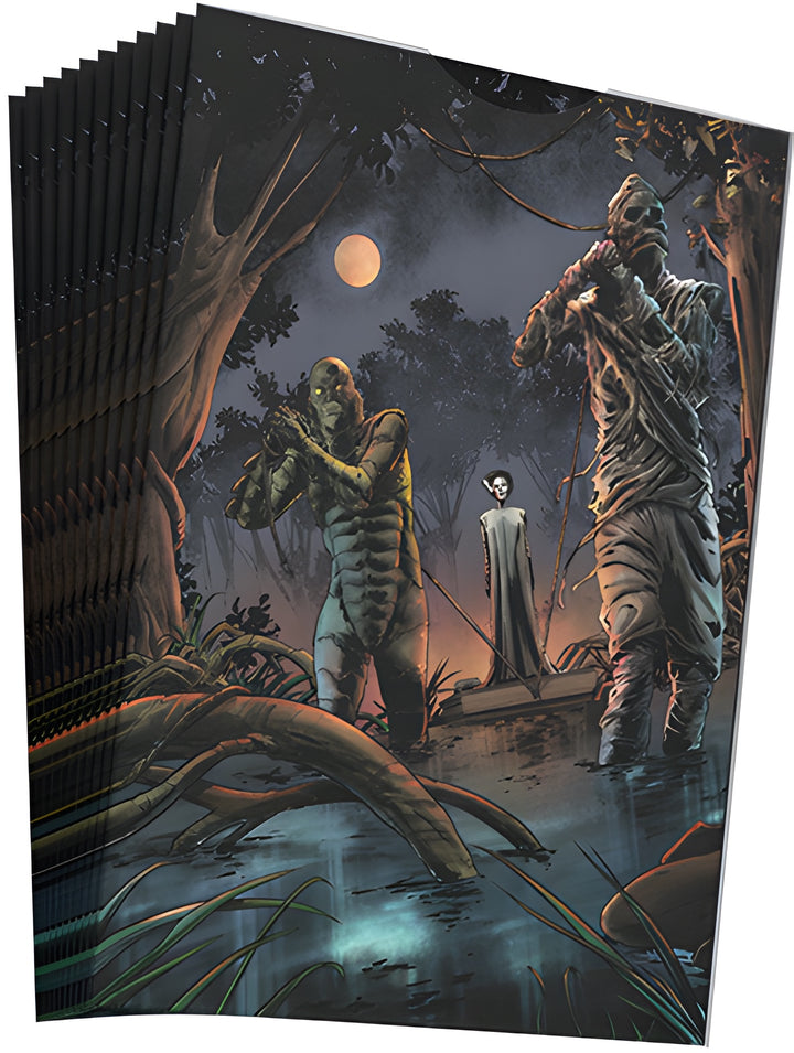 Overpower: Edgar Rice Burroughs and the World Legends Sleeves Titan Shield Mummy/Bride Frankenstein