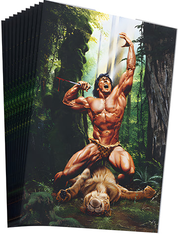 Overpower: Edgar Rice Burroughs and the World Legends Sleeves Titan Shield Tarzan 100CT