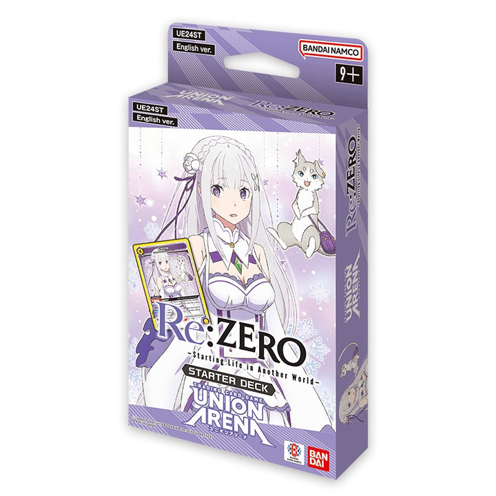 Union Arena Re:ZERO Starting Life in Another World Starter Deck 6CT Display