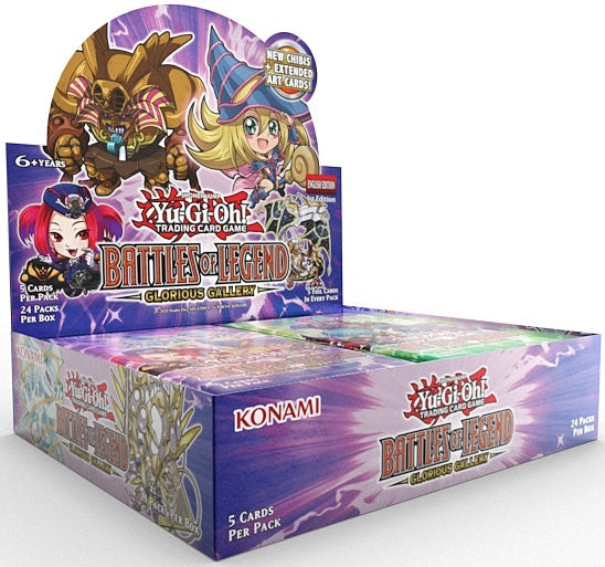 YGO Battles of Legend Glorious GALLERY Booster
