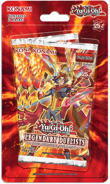 Blister YGO Legendary Duelists Soulburning Volcano