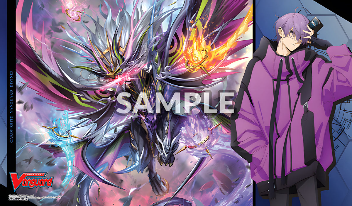 Bushi Supplies Rubber Playmat Vol. 12 CFV Divinez Deluxe Design B: Michiru & Drajeweled Magnus