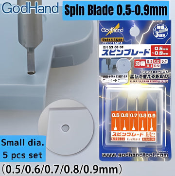 GodHand - Spin Blade 0.5mm-0.9mm