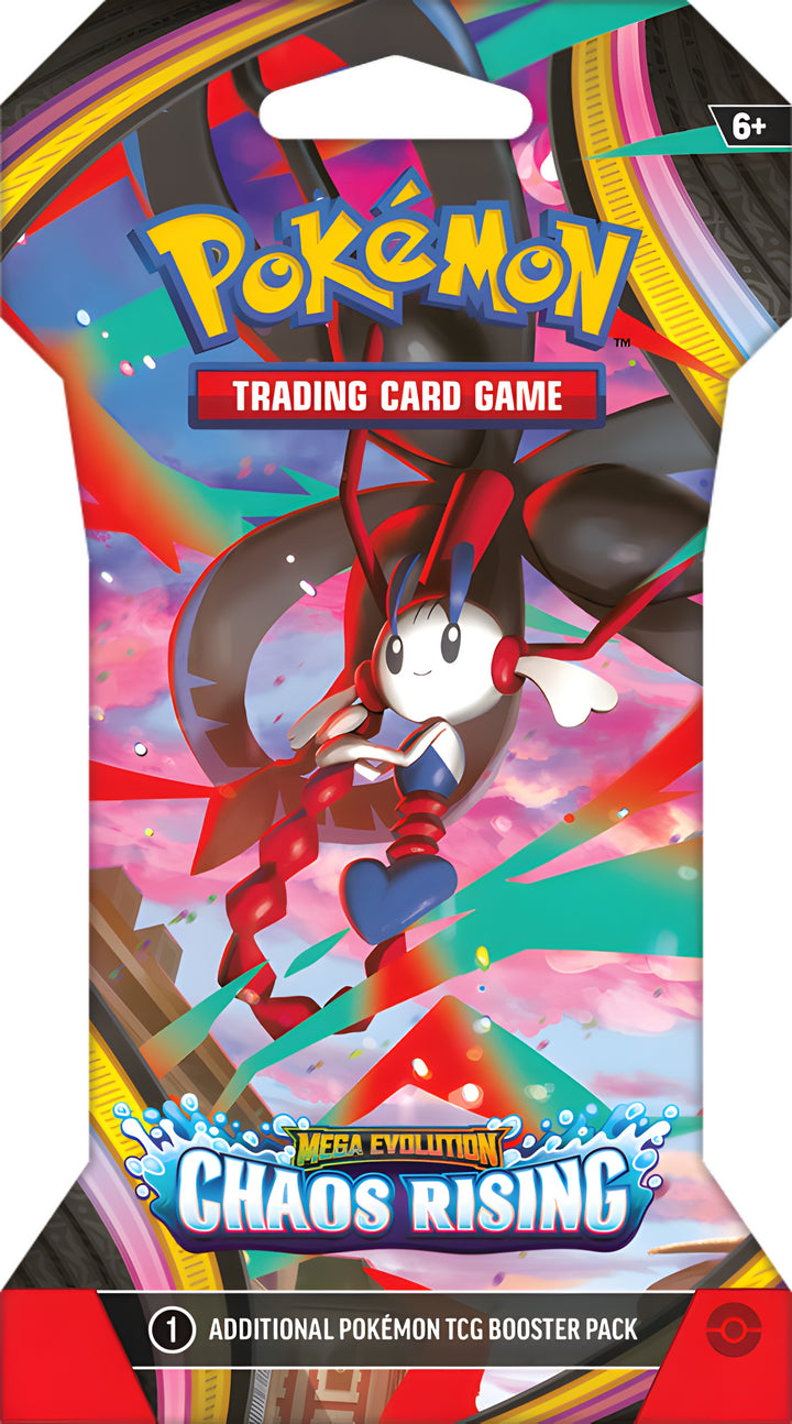Sleeved Pokemon ME04 Chaos Rising Pack
