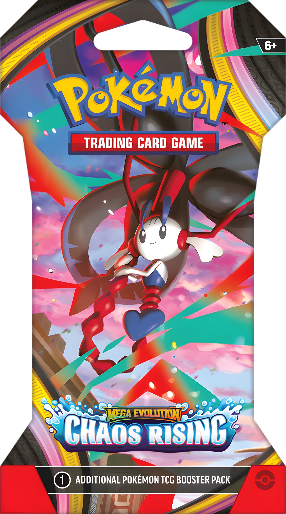 Sleeved Pokemon ME04 Chaos Rising Pack