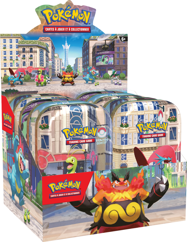 Pokemon French Lumiose City Mini Tin 10CT Display