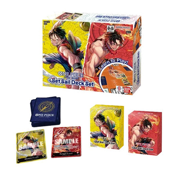 One Piece CG SD-01 Set Sail Deck Set Display 6CT