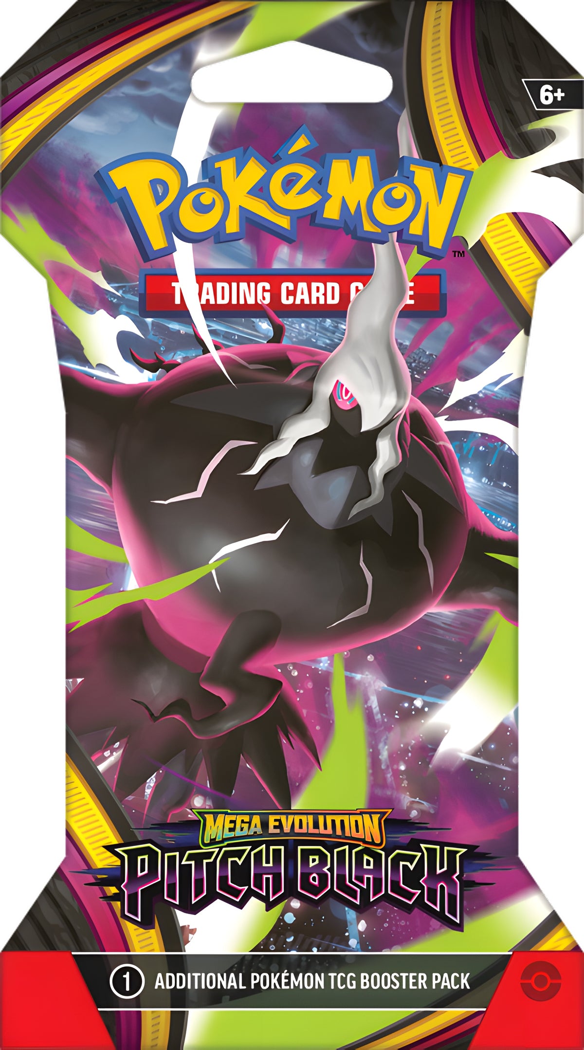 Sleeved Pokemon ME05 Pitch Black Pack