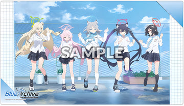 Bushi Supplies Rubber Playmat Vol. 19 Blue Archive the Animation Design a: Abydos' Foreclosure