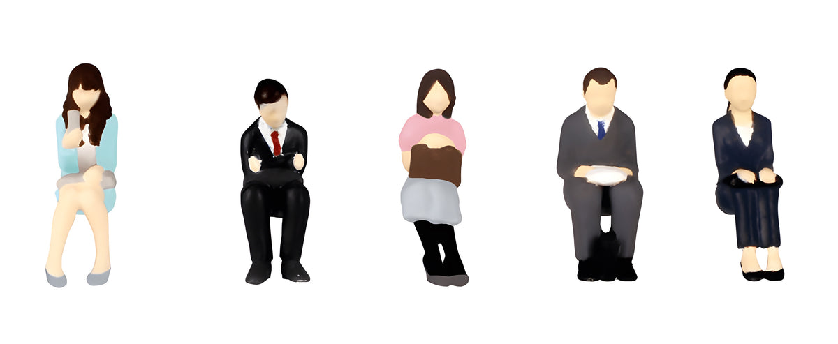 1/80 Scale super minifigure series9 That Day's Office Worker Set 2