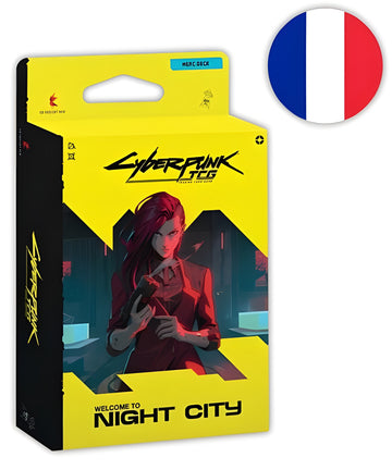 Cyberpunk TCG: French Retail Starter Deck the Heist 6CT Display