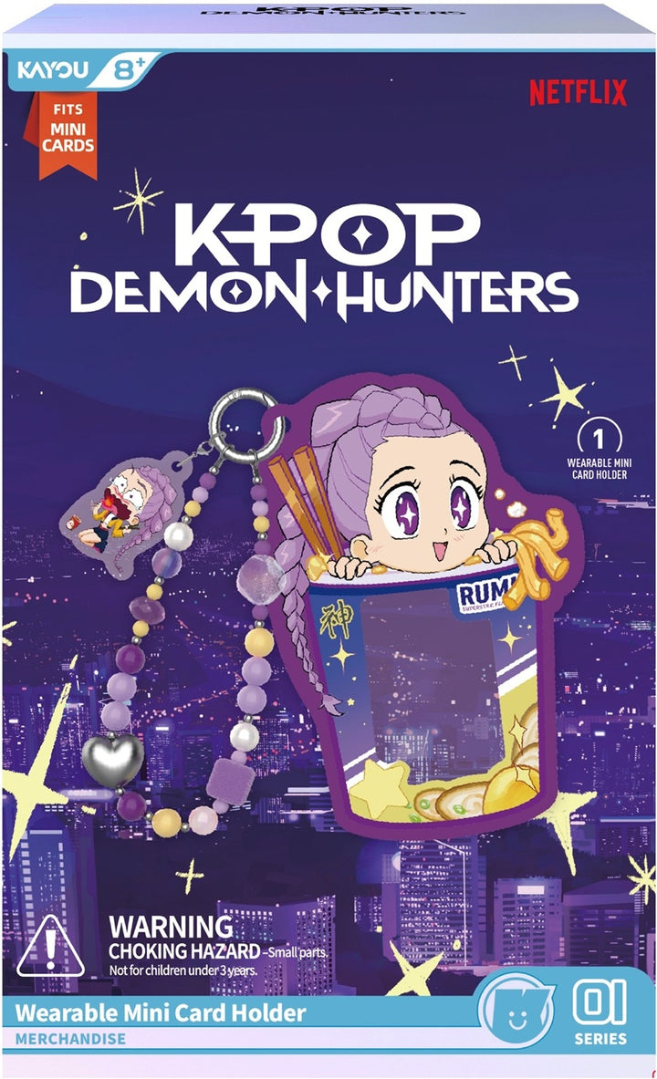 KPOP Demon Hunters-Beaded Mini Card Sleeve 6CT Display