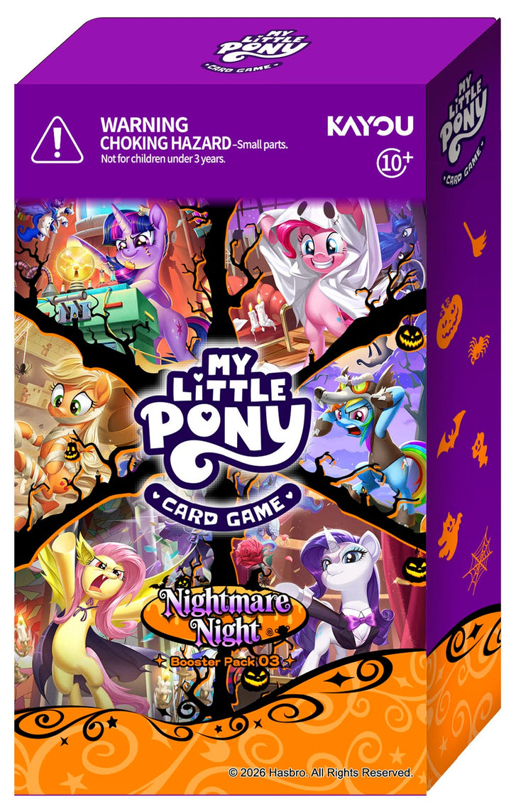 My Little Pony Trading Card Game BP3 Nightmare Night Collector BOX