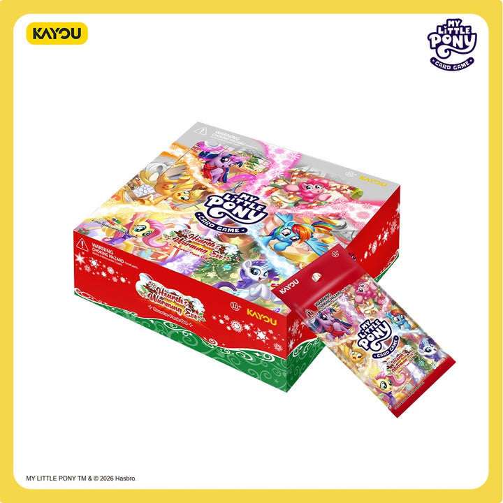 My Little Pony Trading Card Game BP4 Hearth's Warming Eve 5 Pack Collector BOX