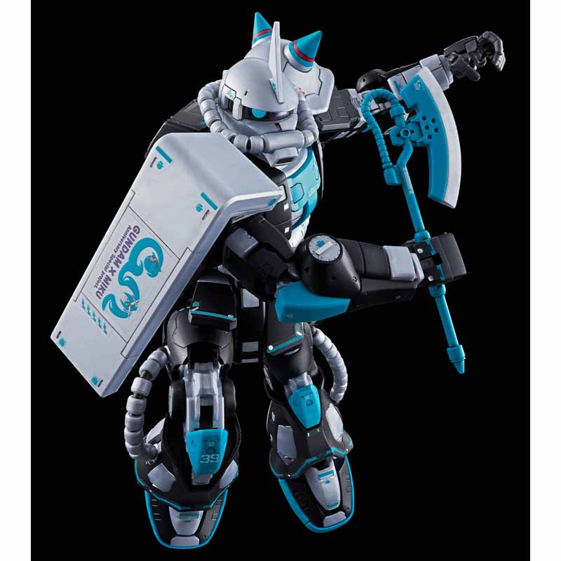 P-Bandai RG 1/144 MS-06S Zaku II [Hatsune Miku Ver.]