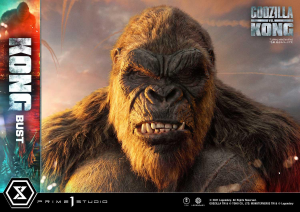 Prime 1 Studio Life Size Bust Godzilla vs Kong (Film) Kong | 4580708032122