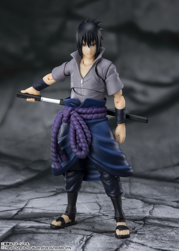 BANDAI Tamashii Sasuke Uchiha -He who bears all Hatred- "Naruto -Shippuden-", Bandai Spirits S.H.Figuarts