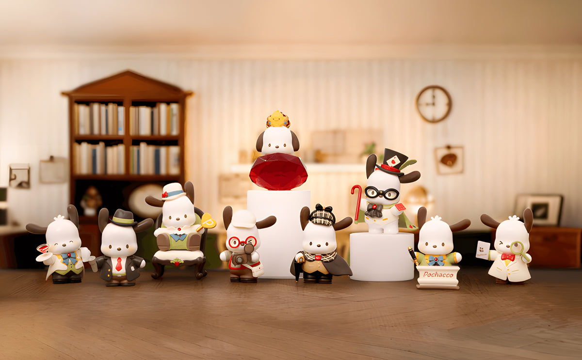 Pochacco Diamond Detective Series Figures Blind Box (Box of 8)