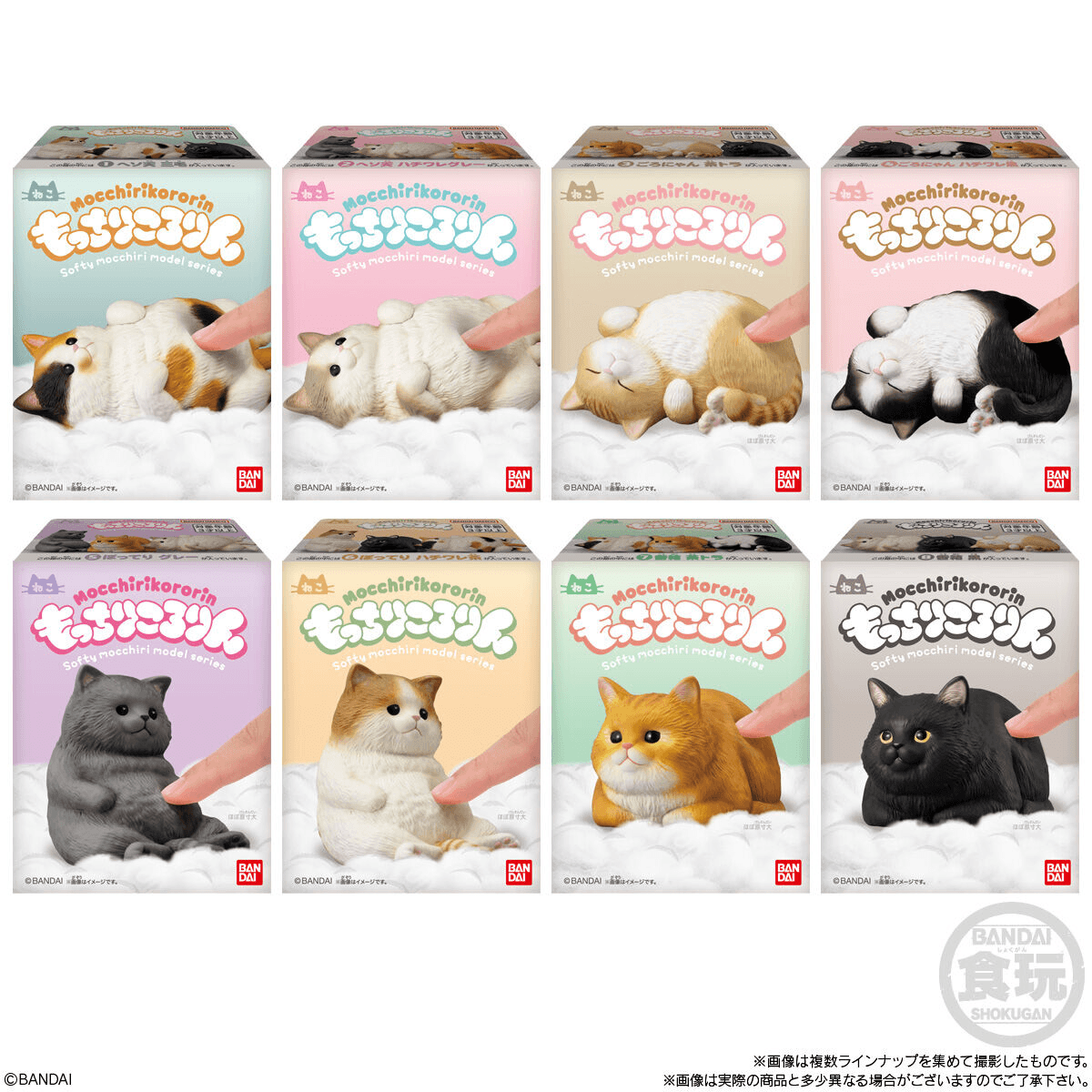 Mocchiri Kororin Cats (Open Box/12)