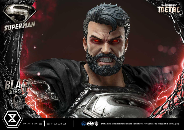 Prime 1 Studio Museum Masterline Dark Nights: Metal (Comics) Superman Black Version | 4580708043500