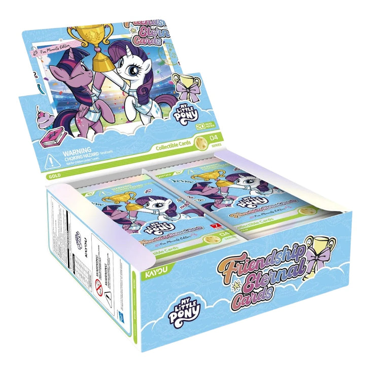 My Little Pony Friendship Eternal Cards Fun Moments Edition Series 4 5PK Collector Box